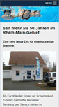 Mobile Screenshot of dauber-schwimmanlagen.de
